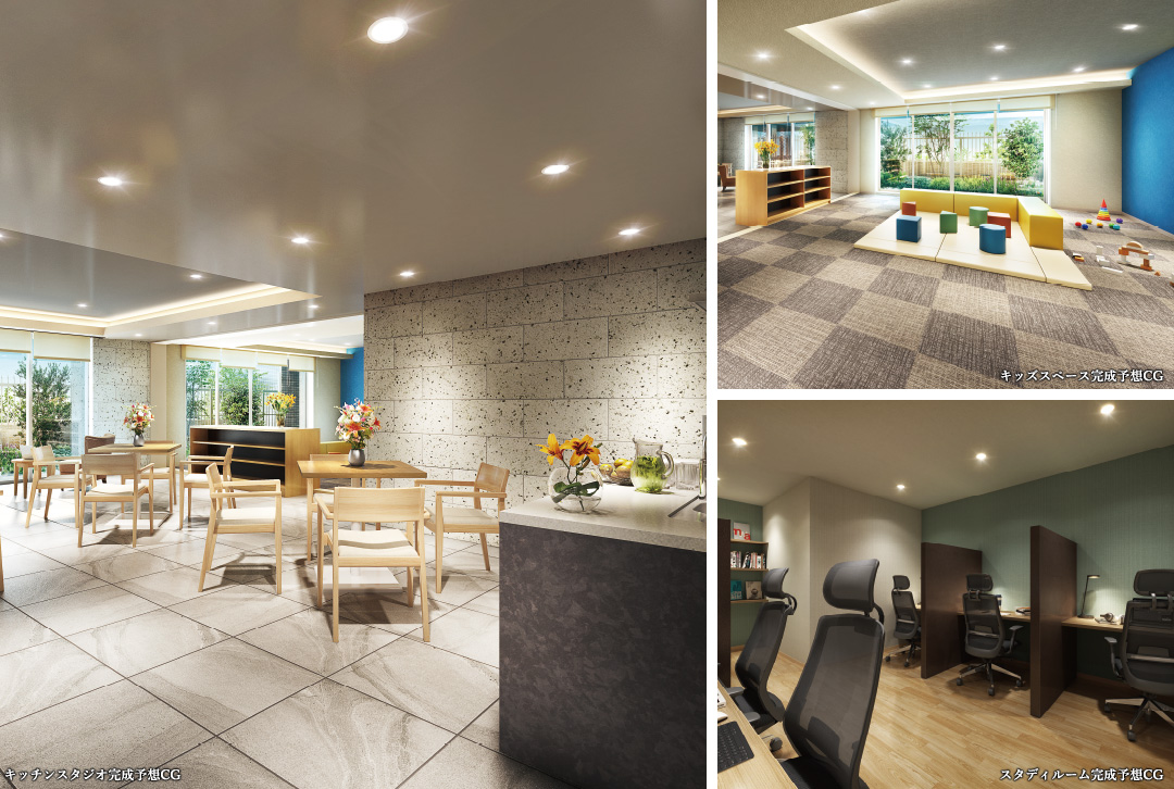 スタディルーム完成予想CG