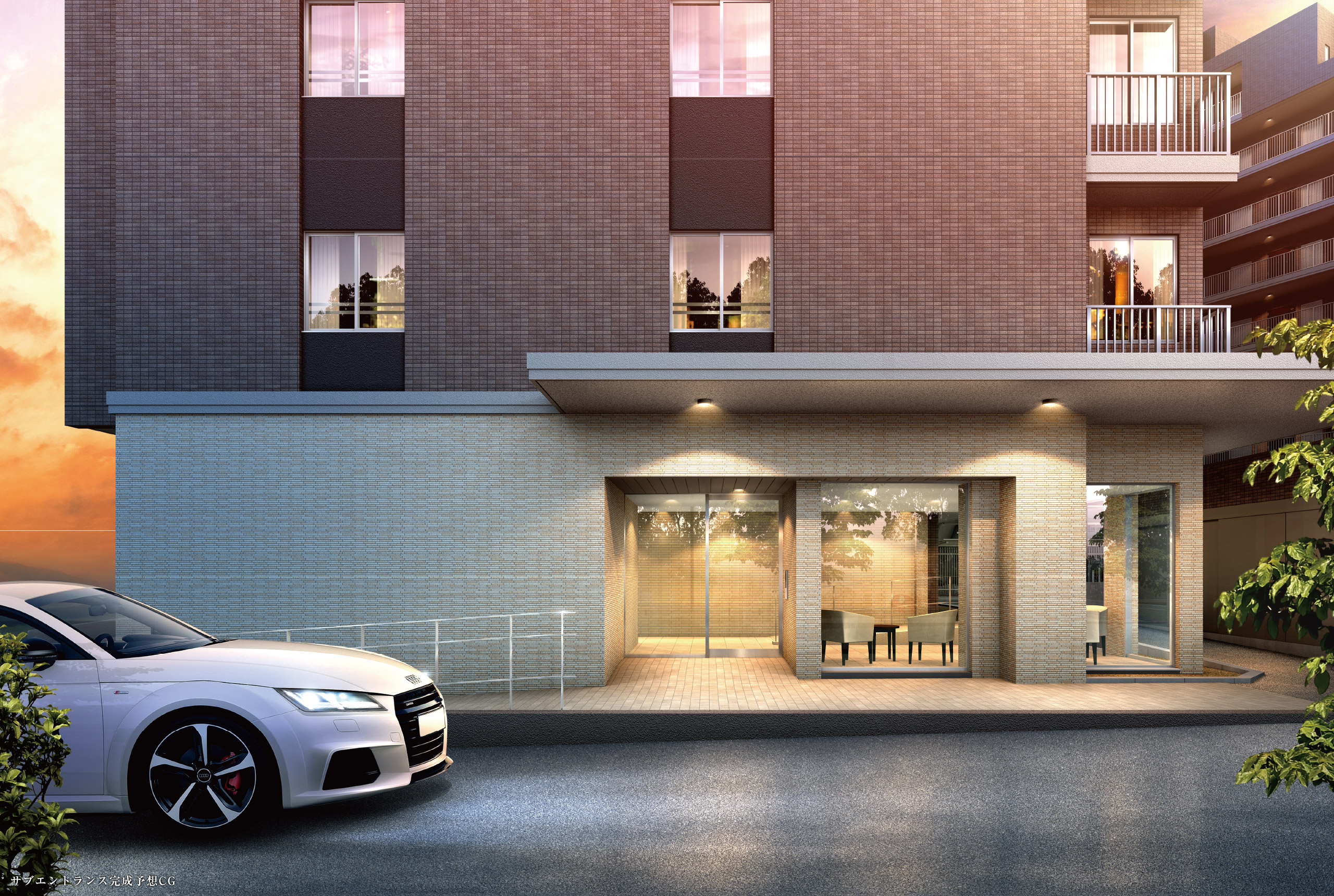 サブエントランス完成予想CG