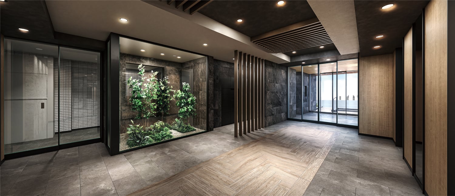 エントランスホール完成予想CG