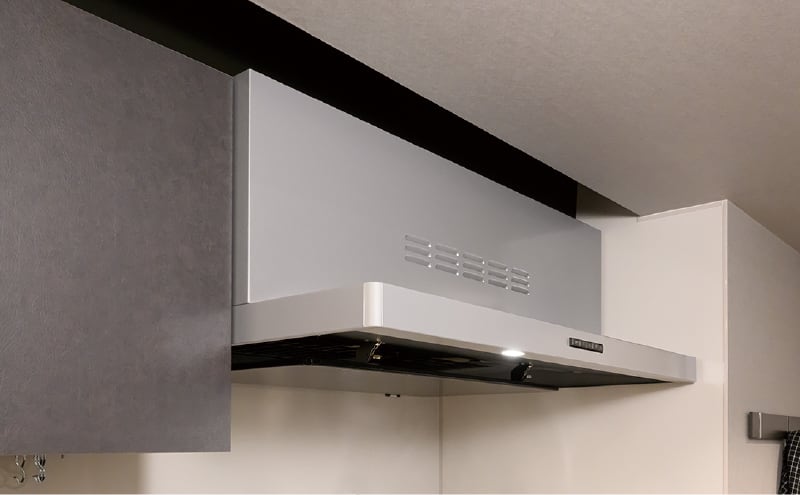 整流板付レンジフード