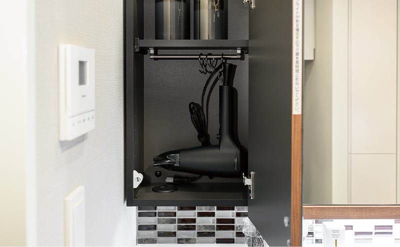 ドライヤーフック