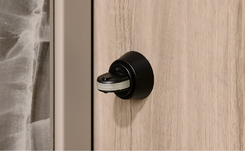 スイッチ式サムターン